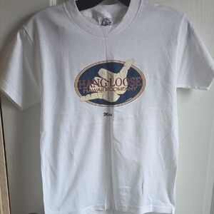 Delta White Hang Loose Kids T-Shirt